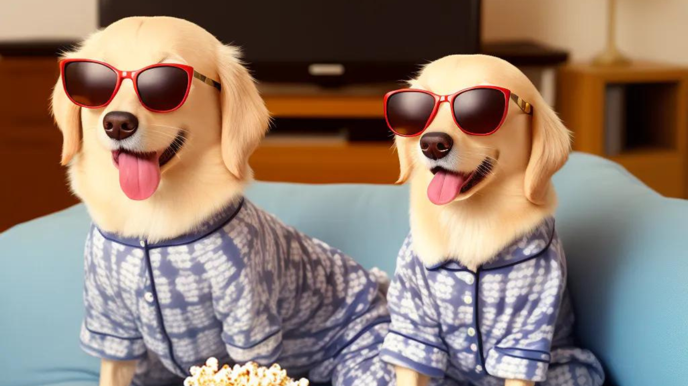 Dogs with glasses